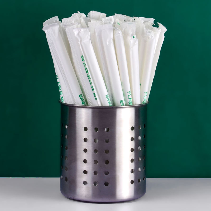 pla吸管一次性独立包装粗吸管可降解细吸管环保pla聚乳酸奶茶吸管