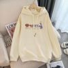 customized Cotton Hooded Sweater 2022 Early autumn new pattern Cartoon printing Easy leisure time Long sleeve Base coat