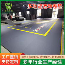 搏击拳击XPE卷垫武术散打柔道防滑垫格斗专业训练运动跆拳道地垫