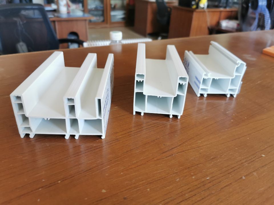 pvc塑料型材 广东塑钢推拉门窗型材 塑钢二轨推拉窗型材60两轨