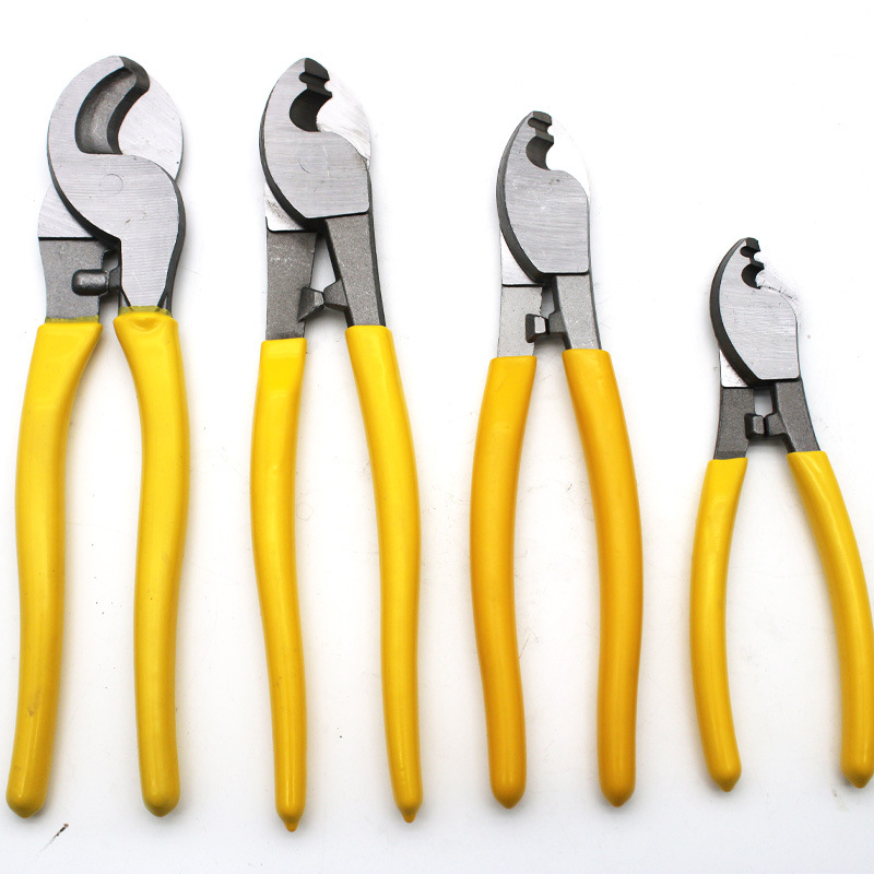 6寸8寸10寸工业级碳钢电缆剪电线电缆断线钳手动省力多工能电缆剪