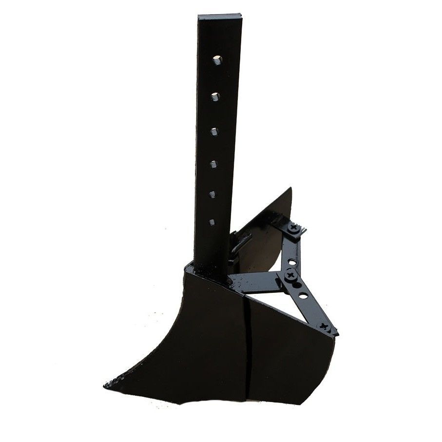 微耕机配件简易小型左右翻转开沟犁开沟器双面犁可调节耕地机农用