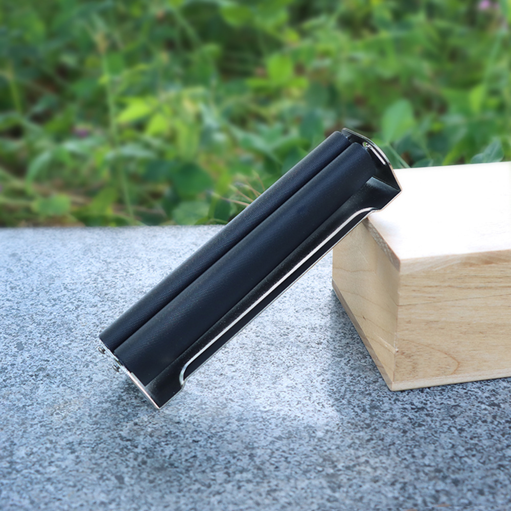 厂家金属带盖卷烟器110mm手动卷烟器cigarettedevice