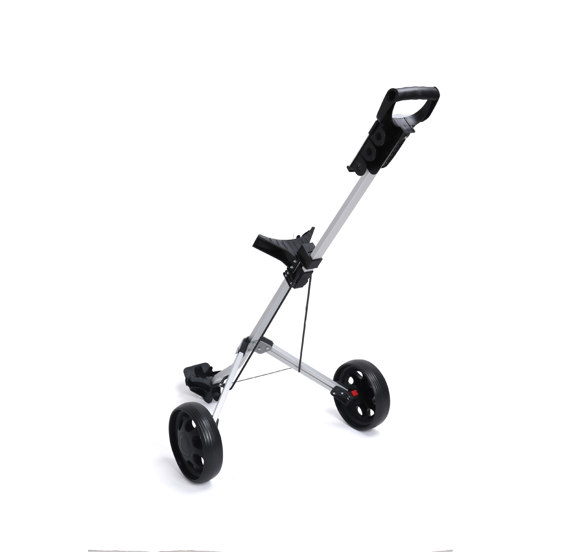 高尔夫手推车两轮球车铝合金材质可折叠球包车高尔夫用品