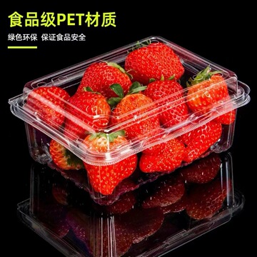 一次性水果盒透明pet塑料盒吸塑盒水果打包盒一次性