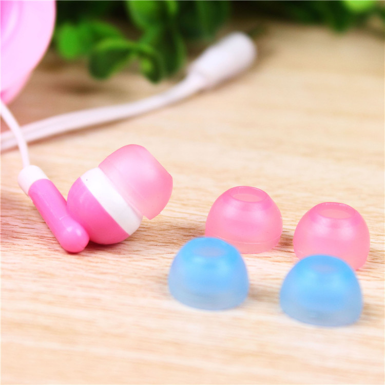 Factory Direct Sales Candy Color Earphone Square Box Earphone Wholesale Two Yuan Gift Shop 27 House