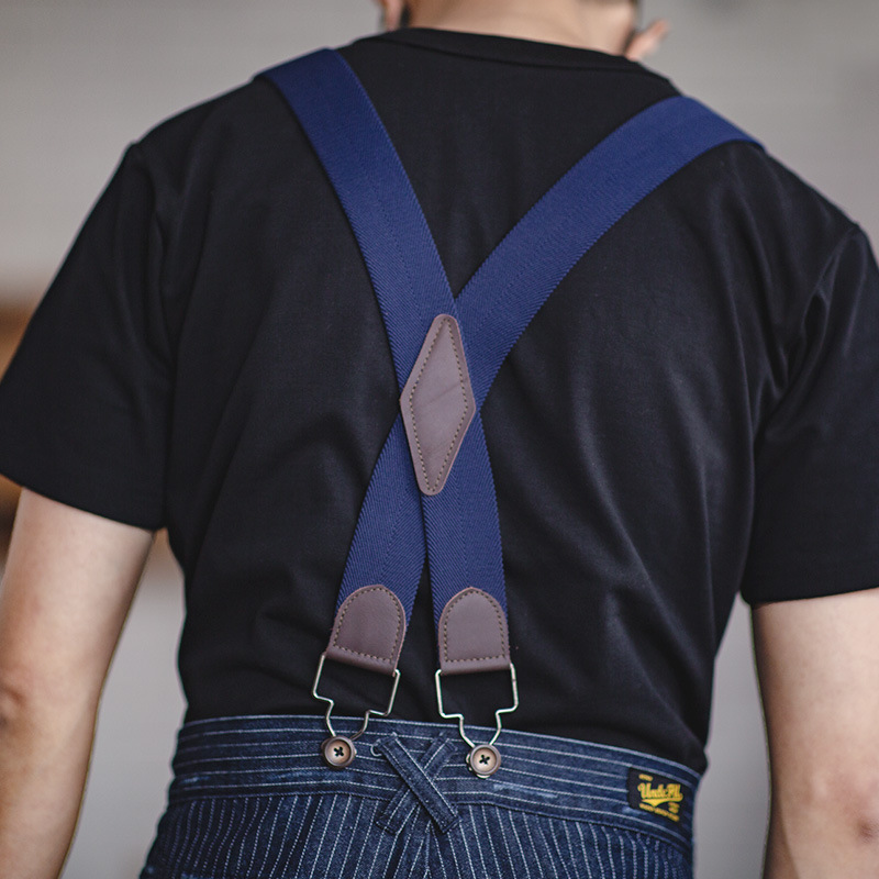 马登工装日系复古着感阿美咔叽腰带(单独背带)