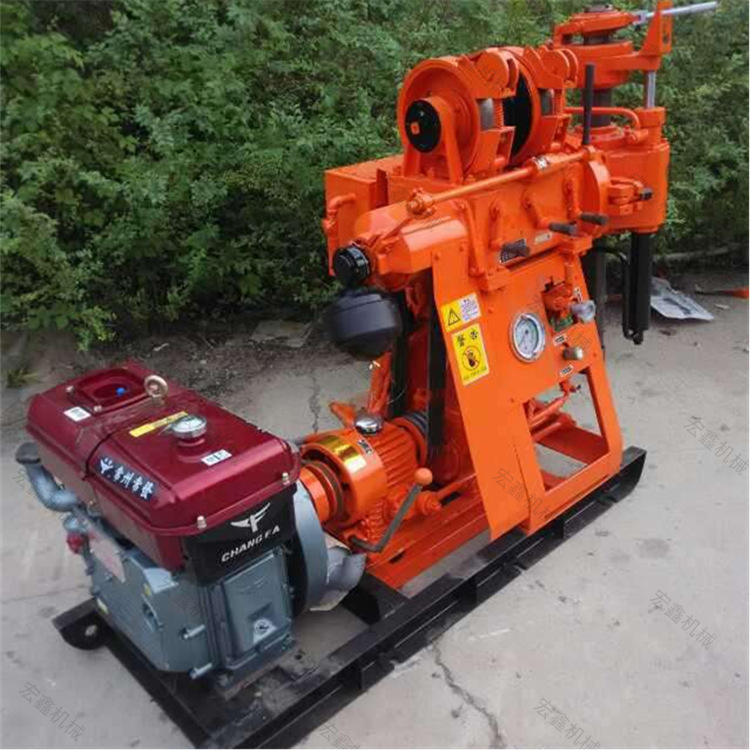 现货销售100米水井钻机 xy-100岩心钻机 大孔径工程钻机打井设备