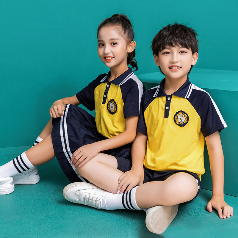 小学生校服套装春秋季新款英伦运动风男女生一年级入学儿童班服