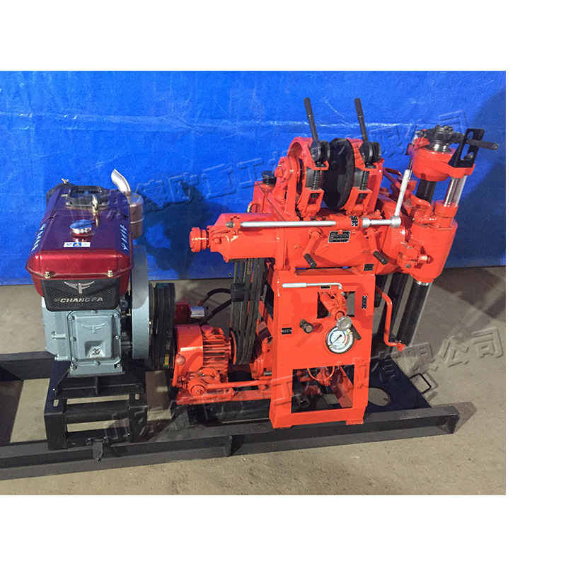 地质岩芯钻机德欧xy100型液压百米勘探钻机高层建筑物查钻机