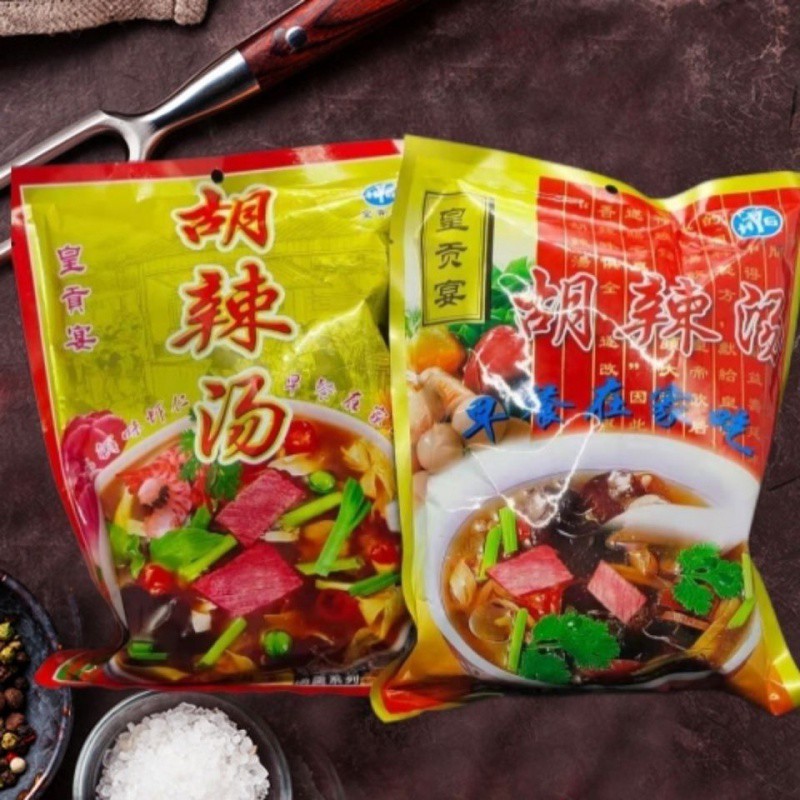 【胡辣汤】安徽特产涡阳皇贡宴胡辣汤260克4小袋早餐糊辣汤速食汤