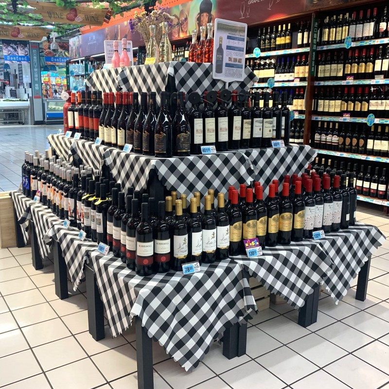 超市陈列道具形象堆展示批发小方桌创意情景堆头装饰阶梯架