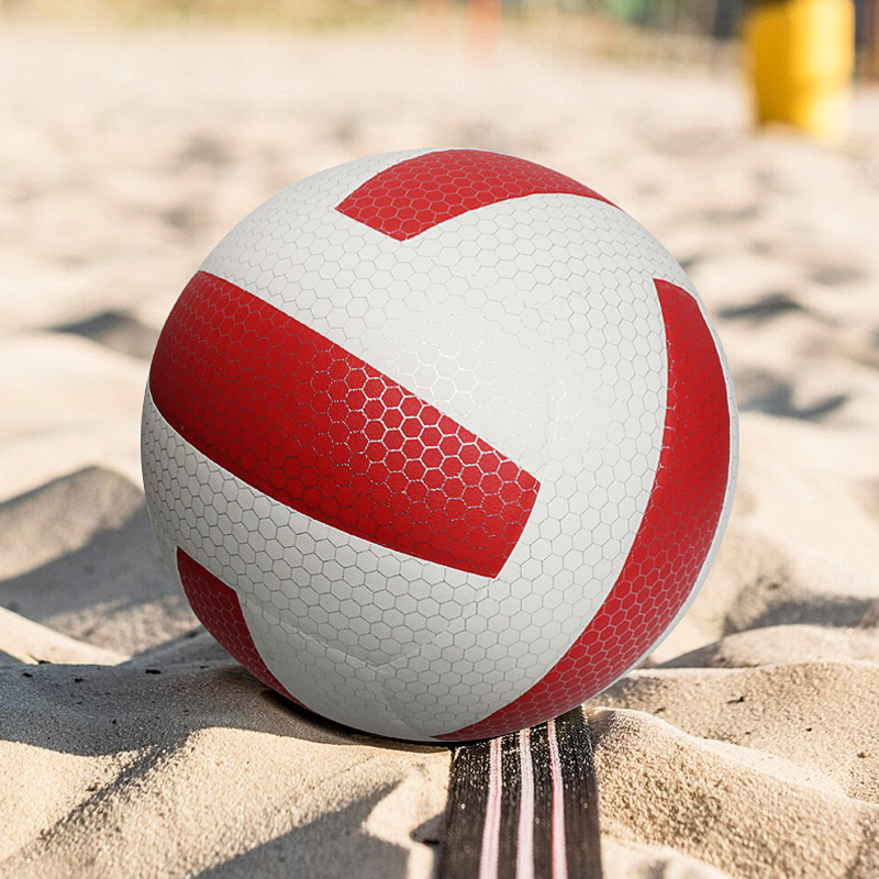 工厂超纤pu贴皮5号排球学生中考专用比赛训练pvc机缝排球批发