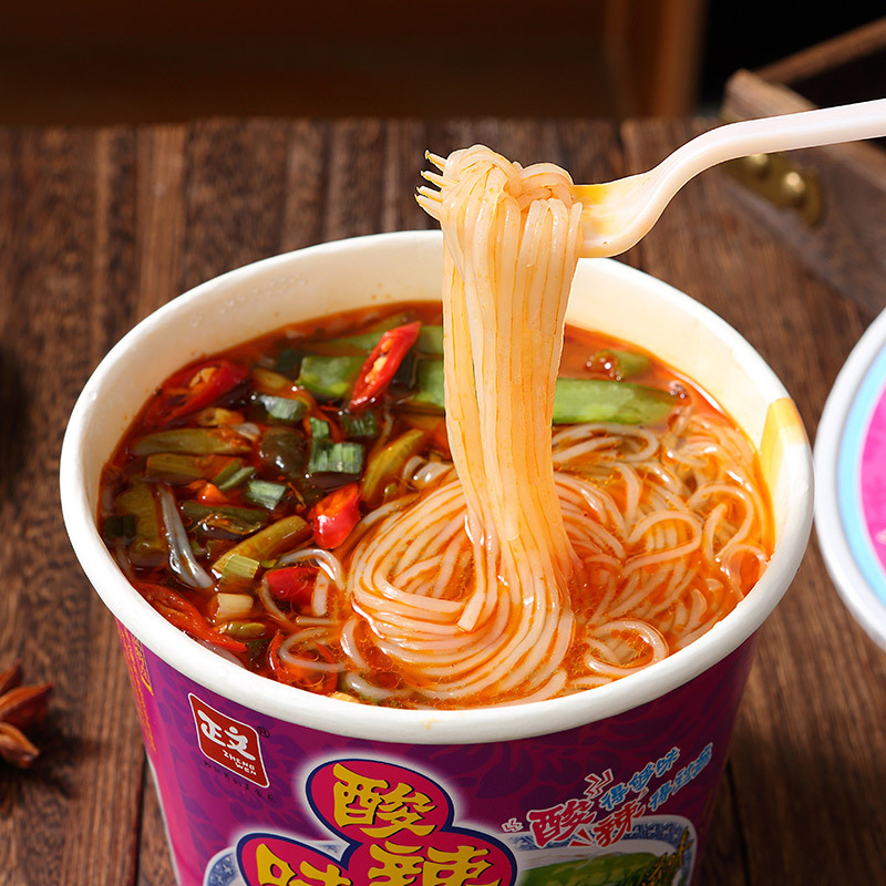 3成交5件正文馋嘴酸辣粉丝 方便面泡面零食 宿舍懒人速食早餐夜宵火锅