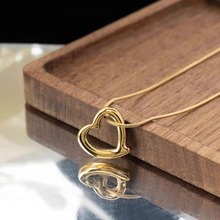 正品18k金项链女款黄金百搭素链白金彩金万能针式肖邦锁骨链颈饰