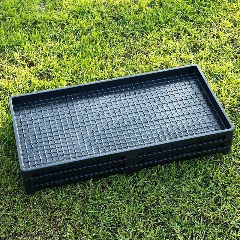 机插水稻育秧盘秧苗商用水稻育秧秧盘9寸机插育秧盘菱形平盘托盘