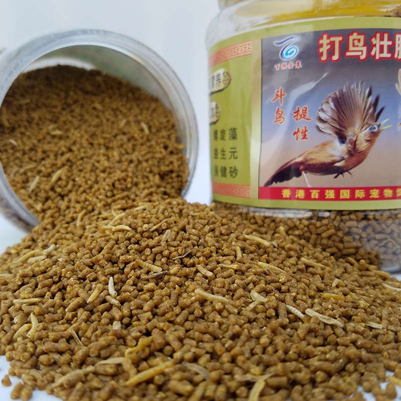 香港百强画眉鸟食饲料鸟食料斗唱雀鸟粮提性壮膘营养鸟粮助换毛料