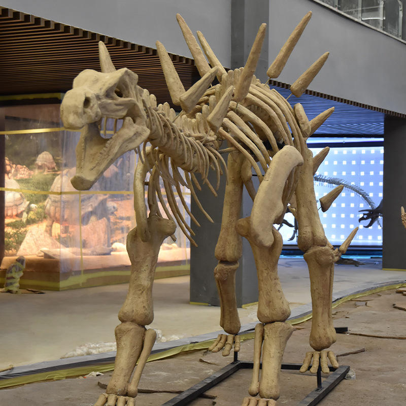 大型仿真恐龙化石骨架侏罗纪公园景观雕塑霸王龙摆件模型