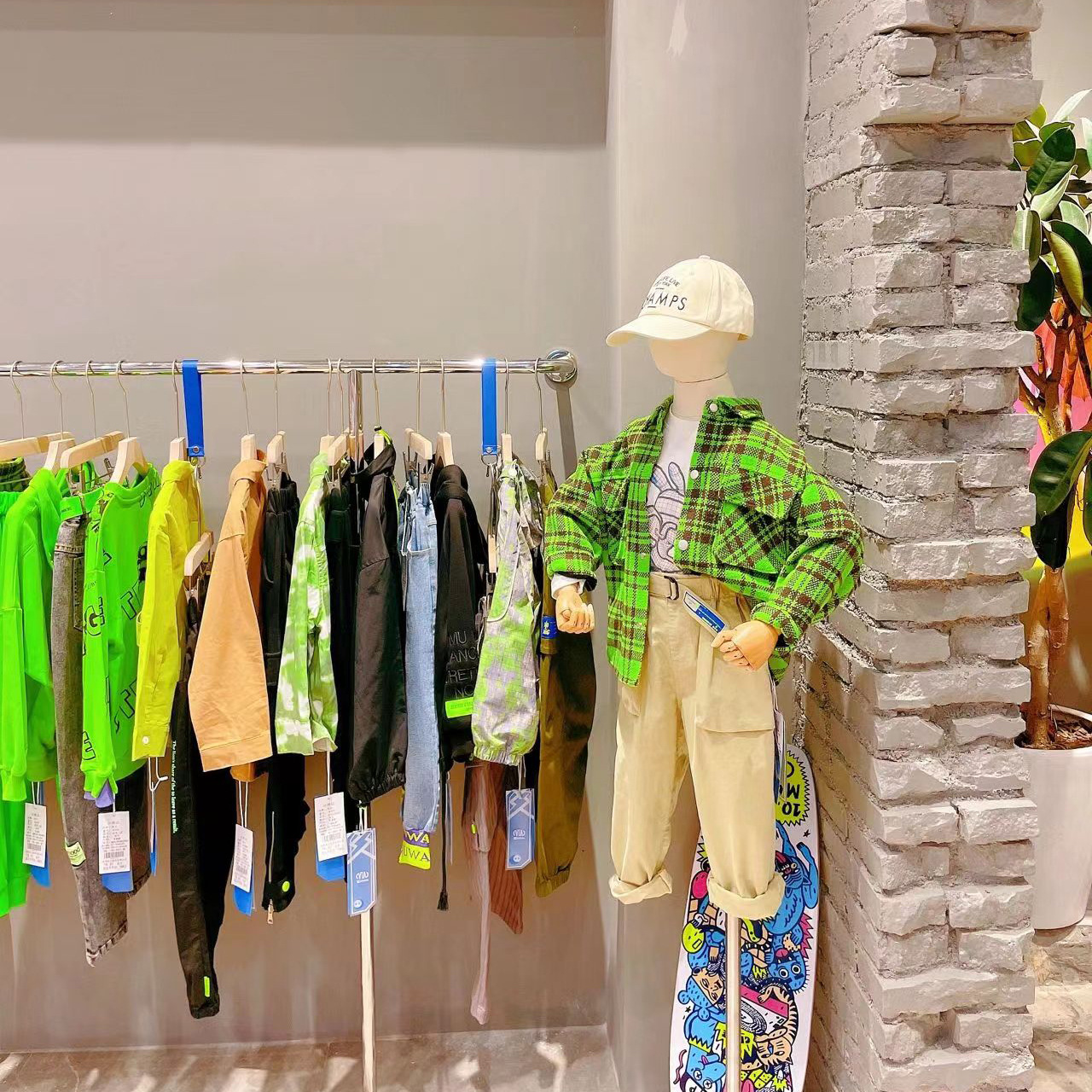 现货剑桥 禾雀秋季中大童潮牌t恤 专柜一线品牌童装实体直播批发