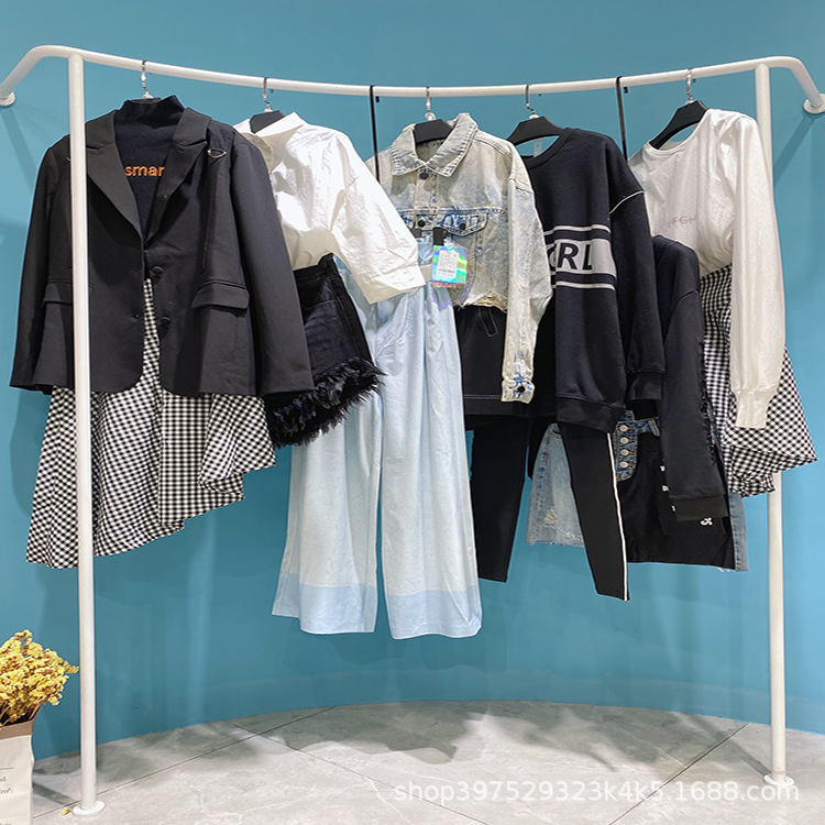 青葵22秋冬专柜撤柜尾货货源直播实体走份 时尚品牌折扣女装清仓