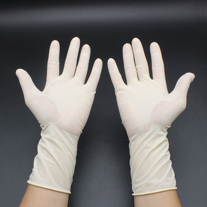 高邦手套50副装一次性使用灭菌橡胶外科手套无菌独立包装有粉无粉