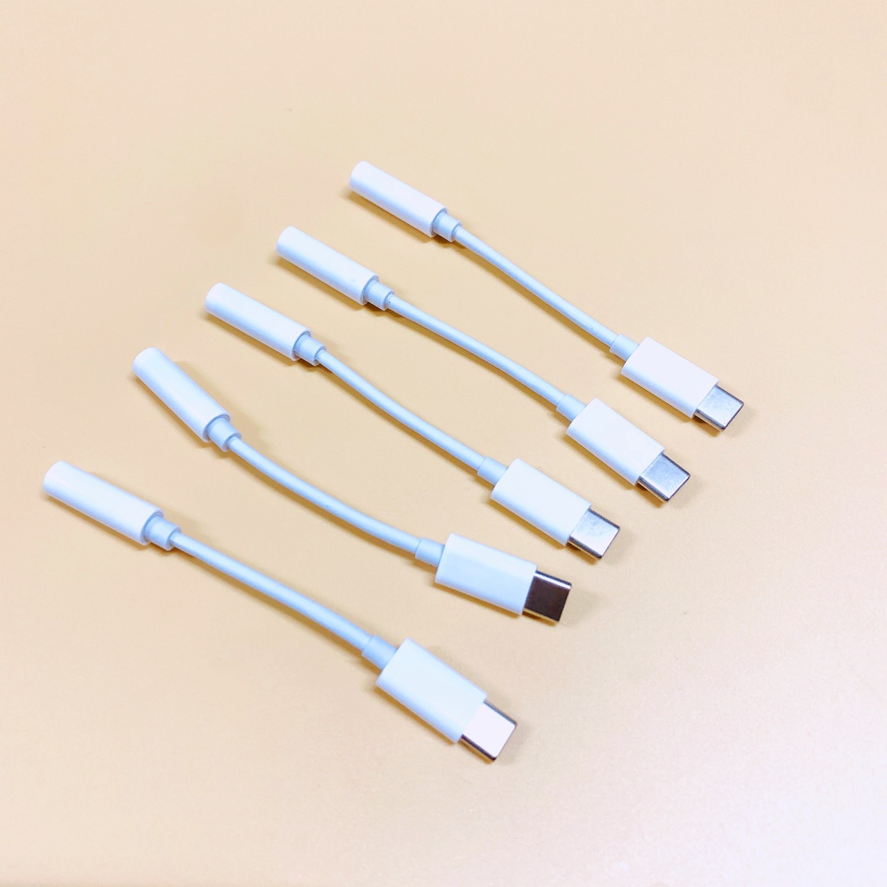 适用于华为nova5pro/6耳机转接头typec荣耀30转接线3.5mm转换器