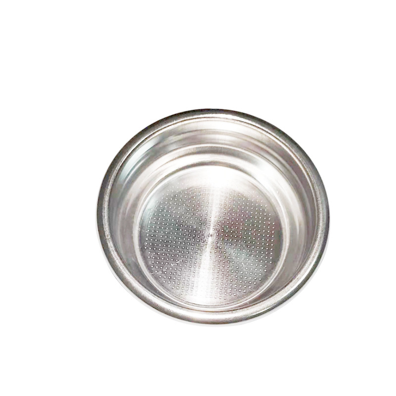 高压咖啡机粉碗单层多孔美式无压咖啡粉碗 58/54mm滤网粉糟盲碗