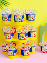 大糖良铺皇冠软糖多种口味儿童创意爆款网红零食（发货送展示架）