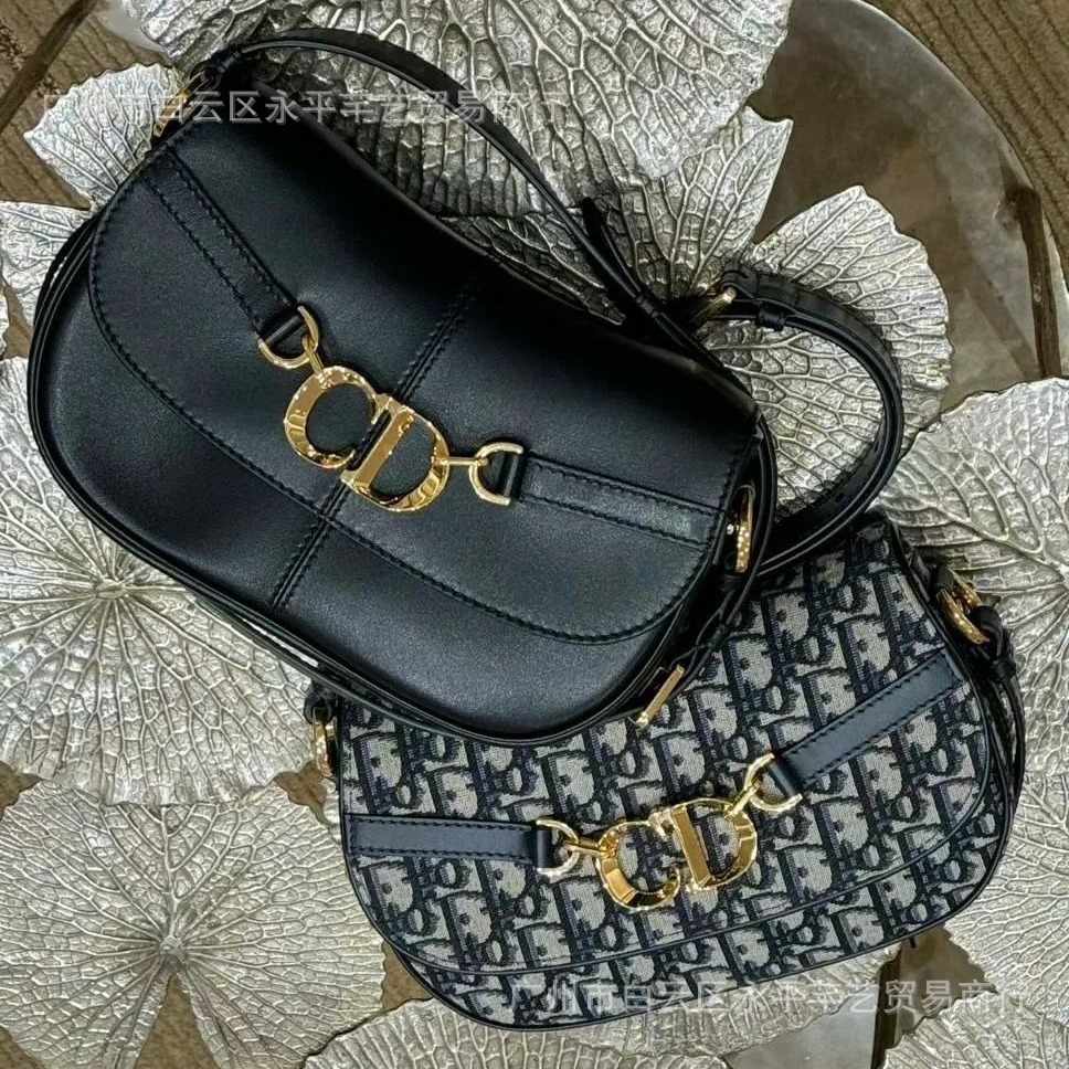 包包女包2024新款cd besace单肩包时尚轻奢斜挎包复古风手提包包