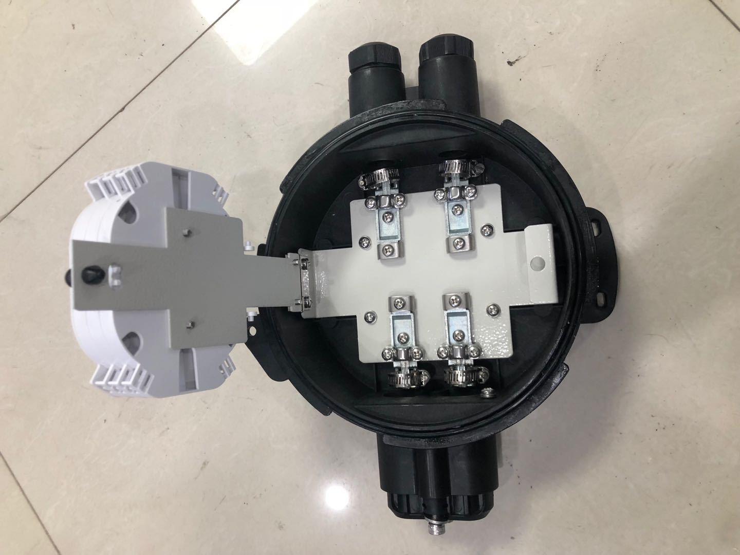 二进二出光缆接续盒24/36芯2进2出接头盒光纤接续包熔接包卧式