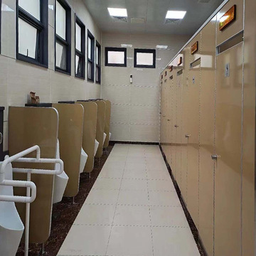 公共洗手间隔断板工厂pvc材质卫生间隔断金属蜂窝公共厕所隔断