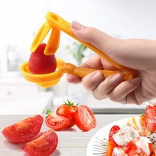 圣女果切片器葡萄小番茄均匀分割器草莓切割器切果器厨房小工具