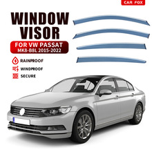 适用于大众帕萨特【海外版】车窗晴雨挡雨VW Passat Window visor