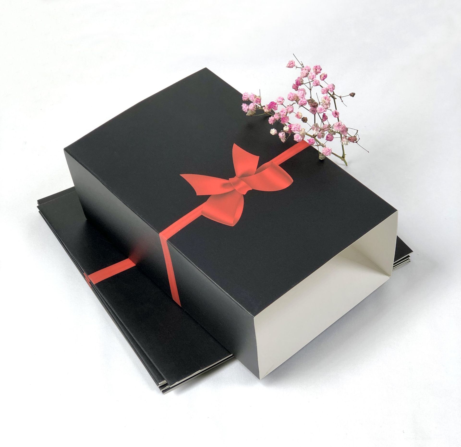 纸卡腰封定制白卡纸彩印外卖包装封套包装盒腰封条套盒套标签定做