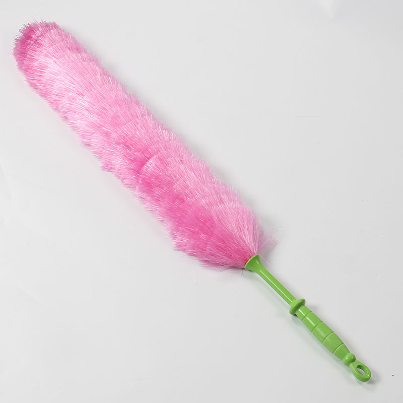 Hot Selling Dust Remove Brush New Handle Living Room and Kitchen Hotel Furniture Cleaning Flexible Feather Duster