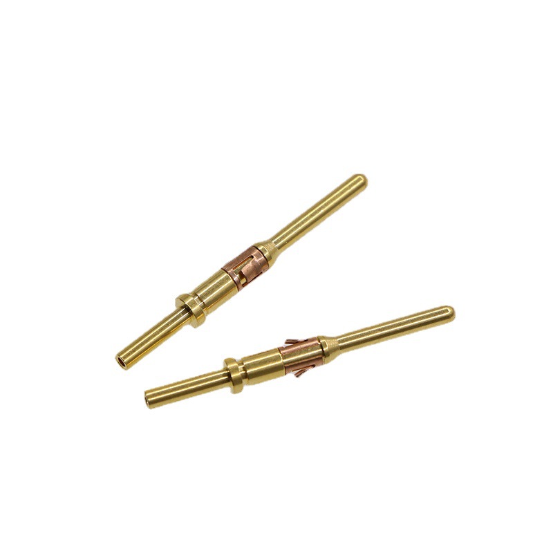 6镀金插针 大电流电器电线交流接触器插针插孔