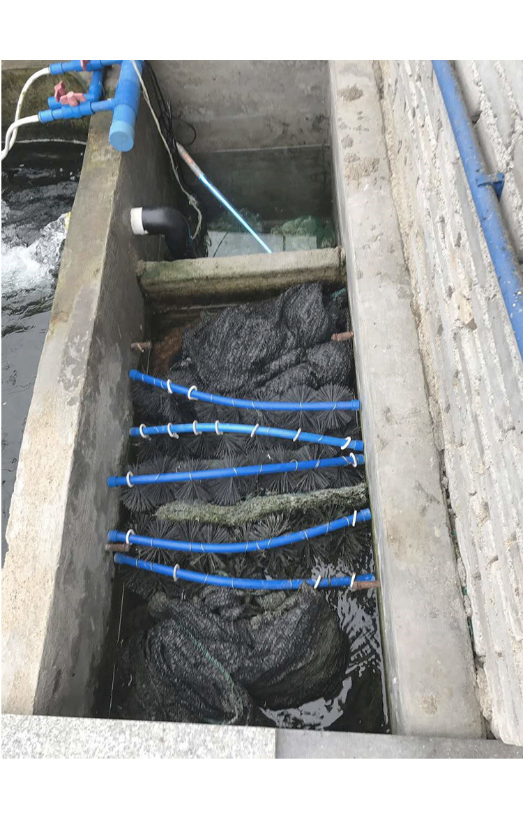 锦鲤鱼池过滤材料毛刷 锦鲤池过滤毛刷304不锈钢鱼缸水族过滤材料