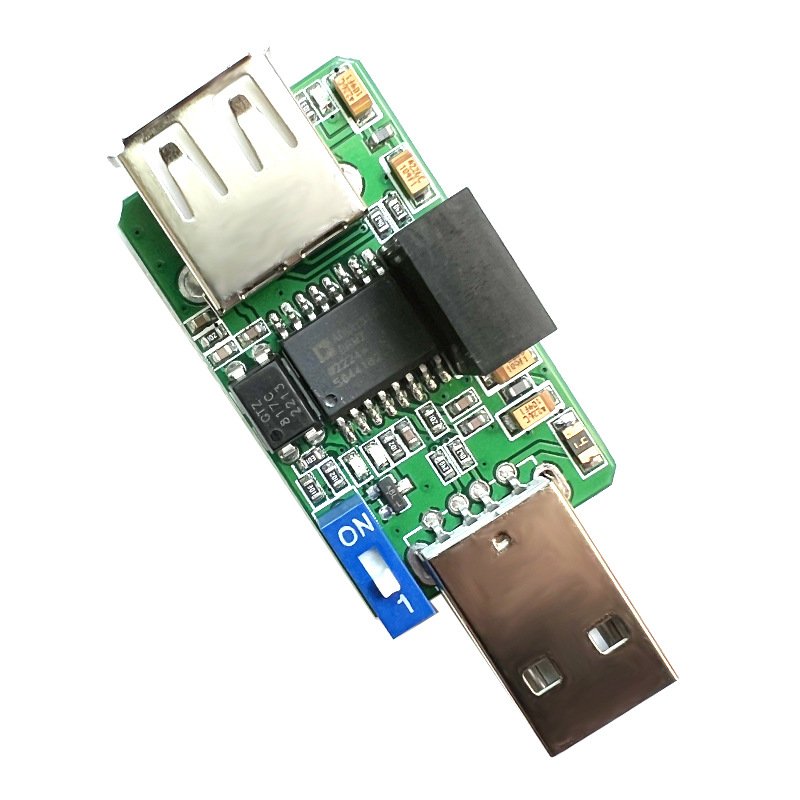 usb to usb隔离器 usb隔离板模块光电隔离保护usb口adum4160/3160