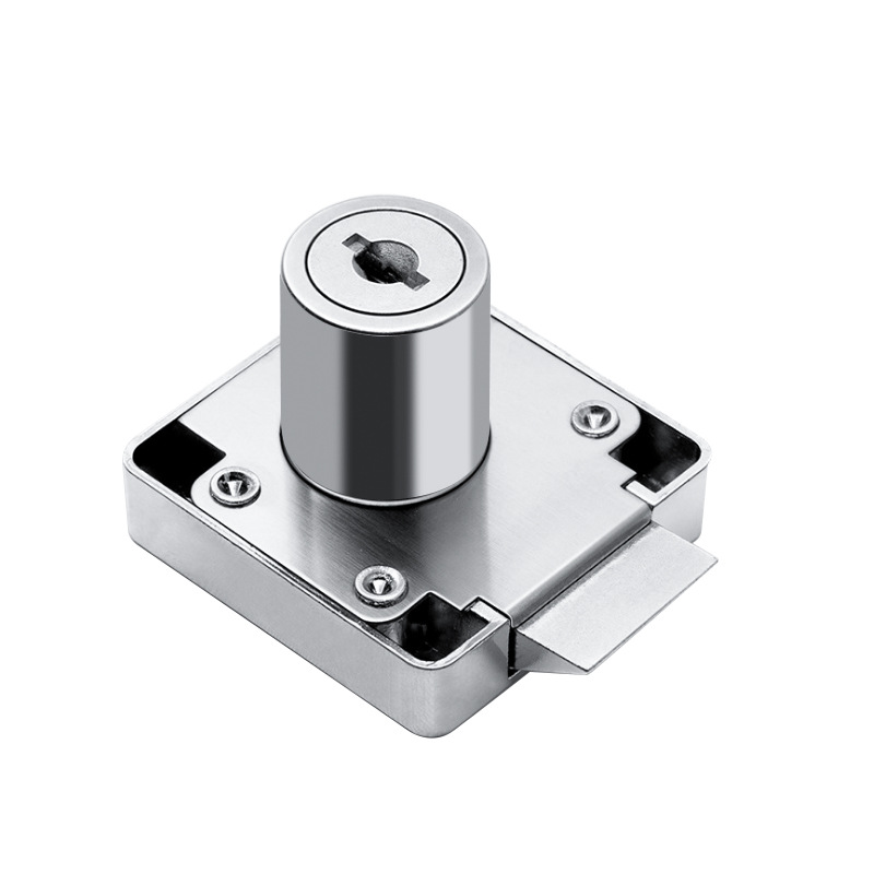 小博士338-22办公桌抽屉锁 家具柜门锁文件档案柜锁斜口锁直销