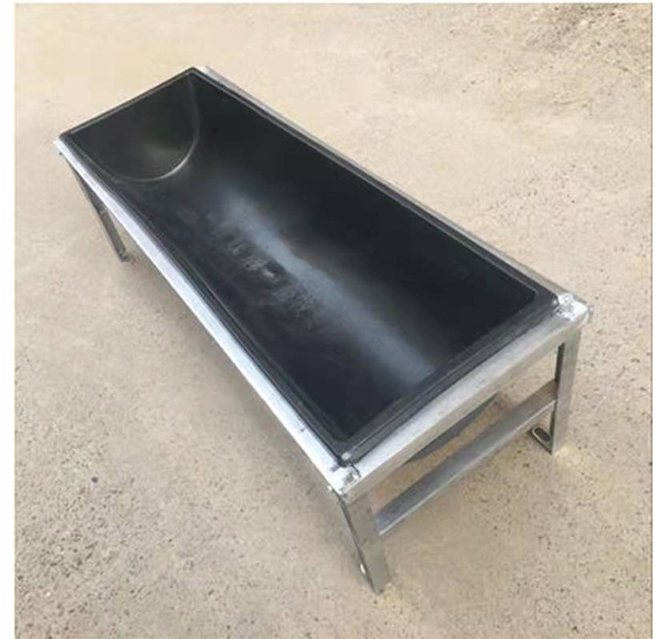 牛羊槽子输送带尼龙橡胶挡泥皮输送带喂养牛羊饮水槽补料输送带