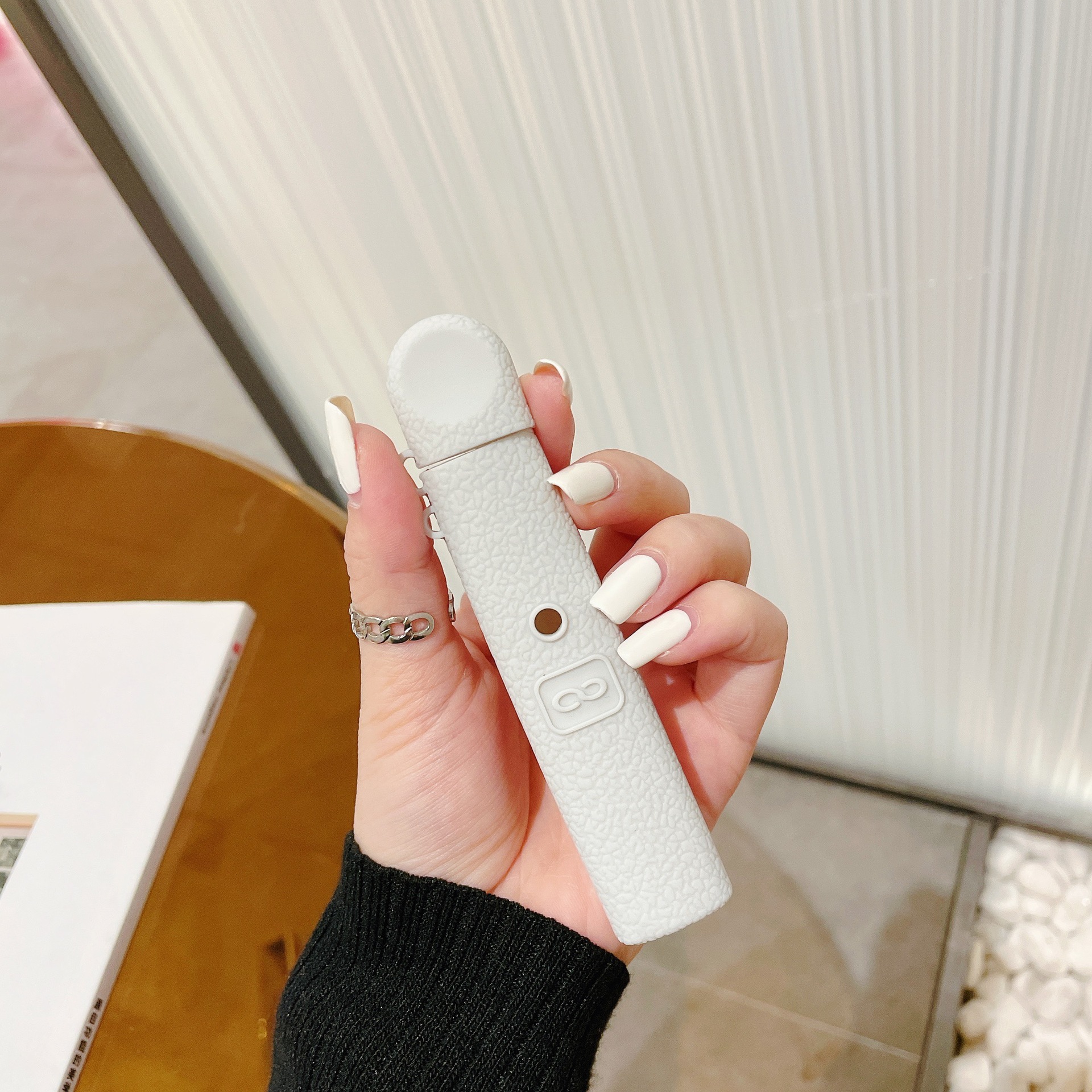 适用于relx4代皮纹硅胶套锐克电子器烟套四代无限锐克4悦客relax