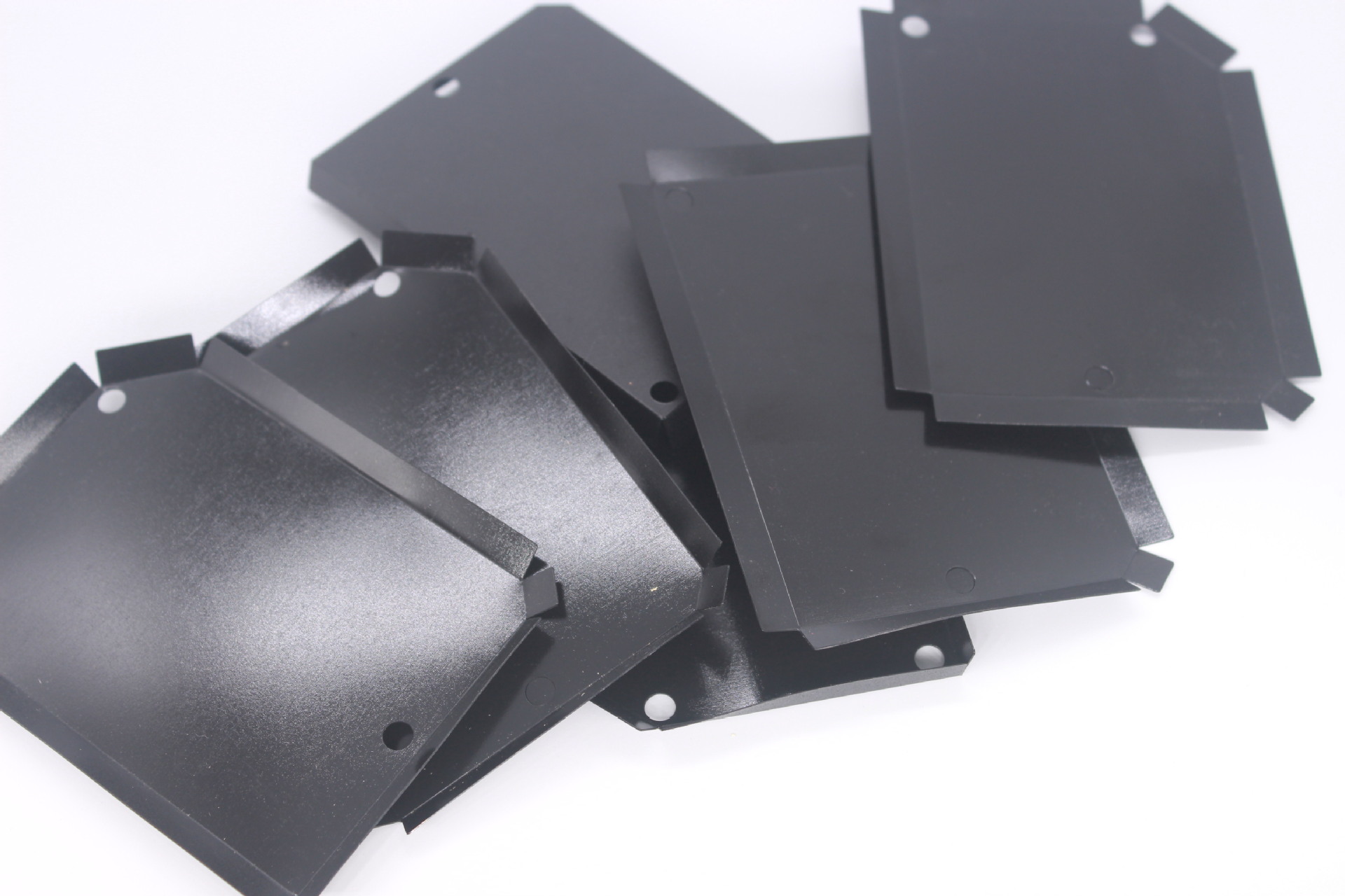 pc绝缘片 黑色薄膜开关垫片pet塑料垫绝缘耐磨防刮花 pvc麦拉片