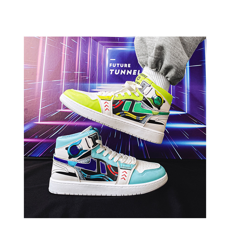 aj男鞋2021春秋空军一号电玩低高帮青年板鞋时尚潮流抖音manshoes