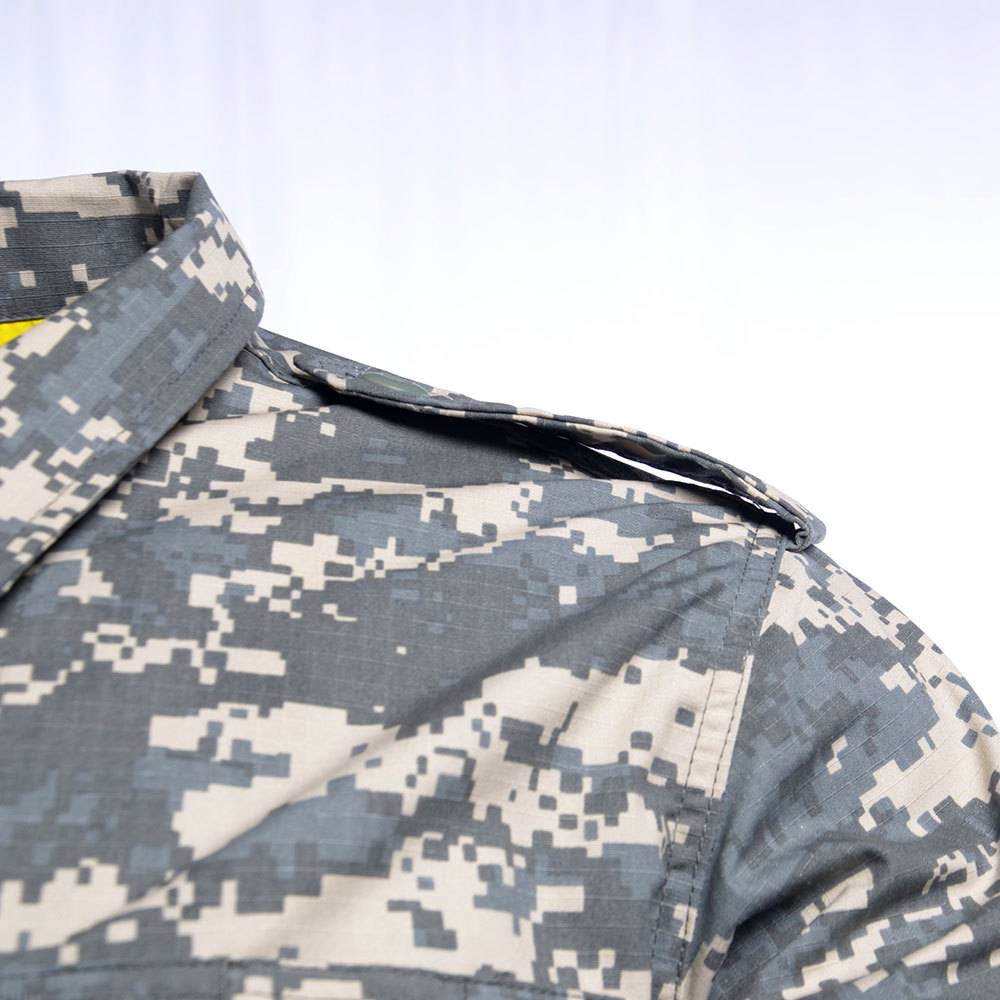 跨境电商 常规bdu迷彩套装户外训练野战cs外训acu二代套服 迷彩服