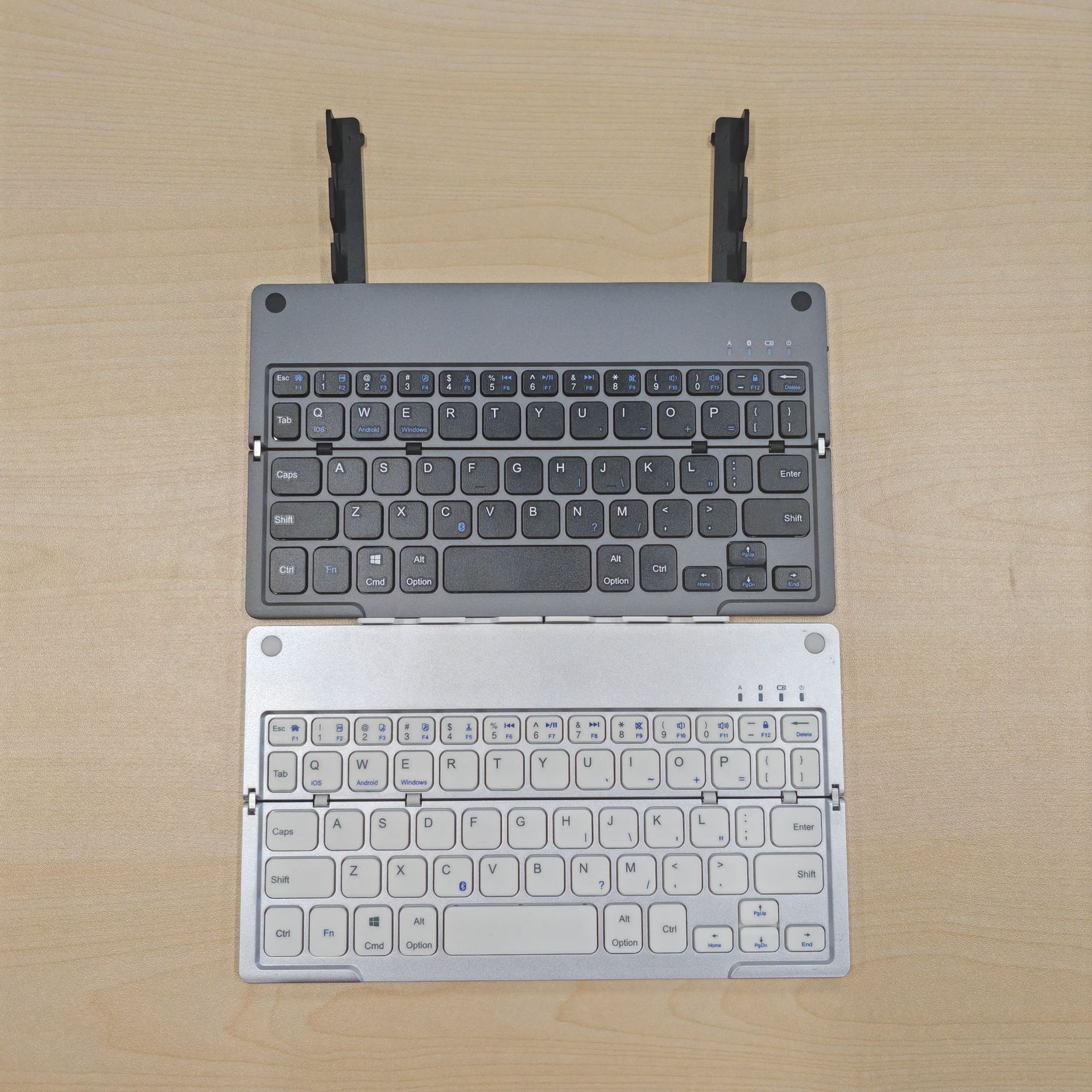 B048蓝牙折叠键盘便携迷你安卓平板电脑手机笔记本无线键盘