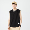 Kun Hai Yun Peng solar system men's wear summer Chaopai Solid motion vest man Easy Bodybuilding Sleeveless waistcoat T-shirt