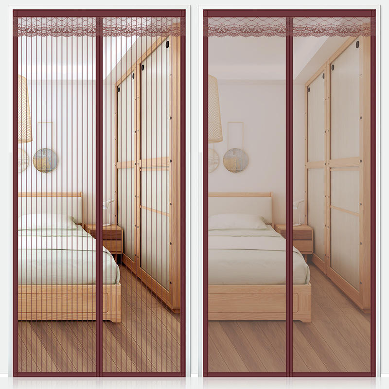 纱网门帘防蚊门帘磁性纱门纱窗蚊子沙窗帘夏季家用防蝇静音魔术贴