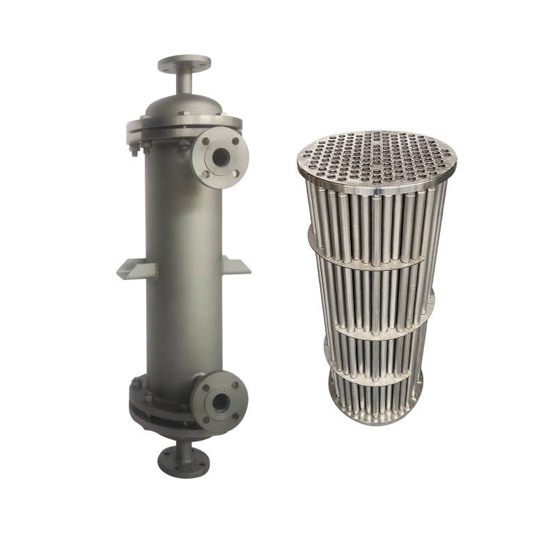 定制化工食品工业不锈钢换热器 真空泵后冷凝回收器 列管加热器