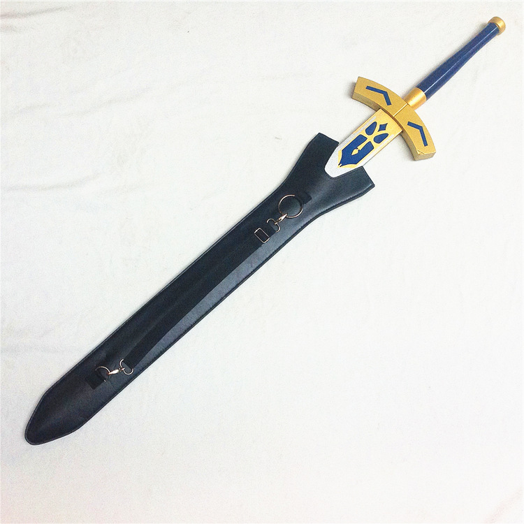 saber剑fate命运守护夜黑化亚瑟王白色胜利誓约之剑cosplay木制款