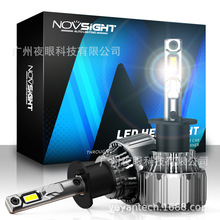 跨境货源 新款NOVSIGHT N50系列H1前大灯 迷你LED尺寸